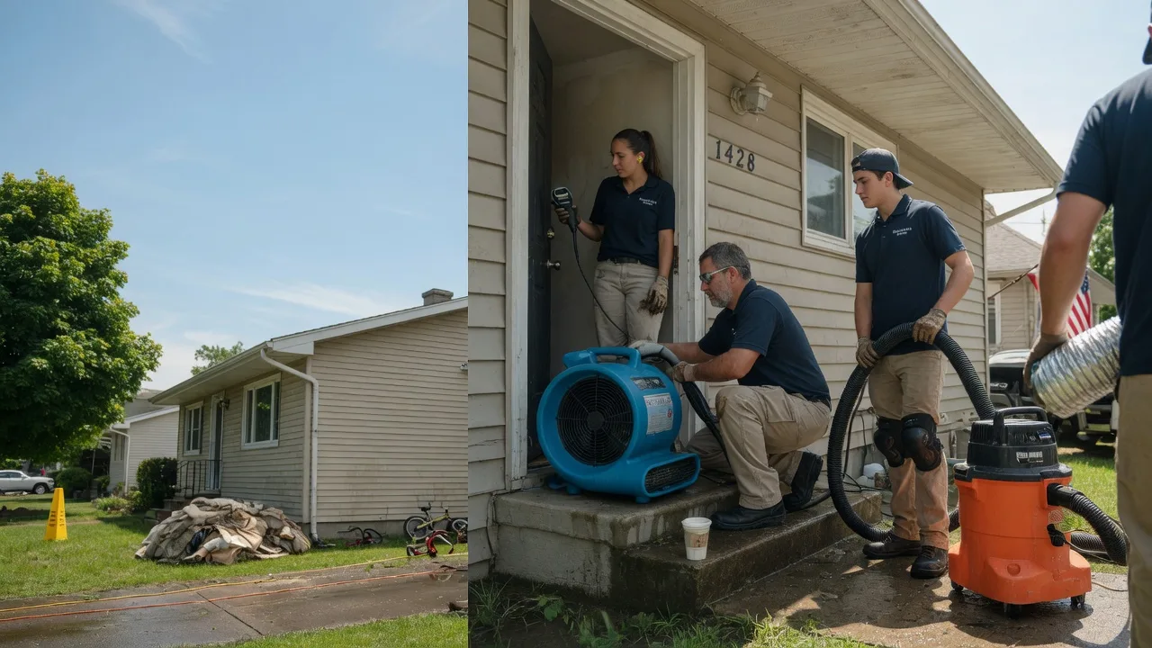 Water Damage Restoration in Green Valley, IL near me